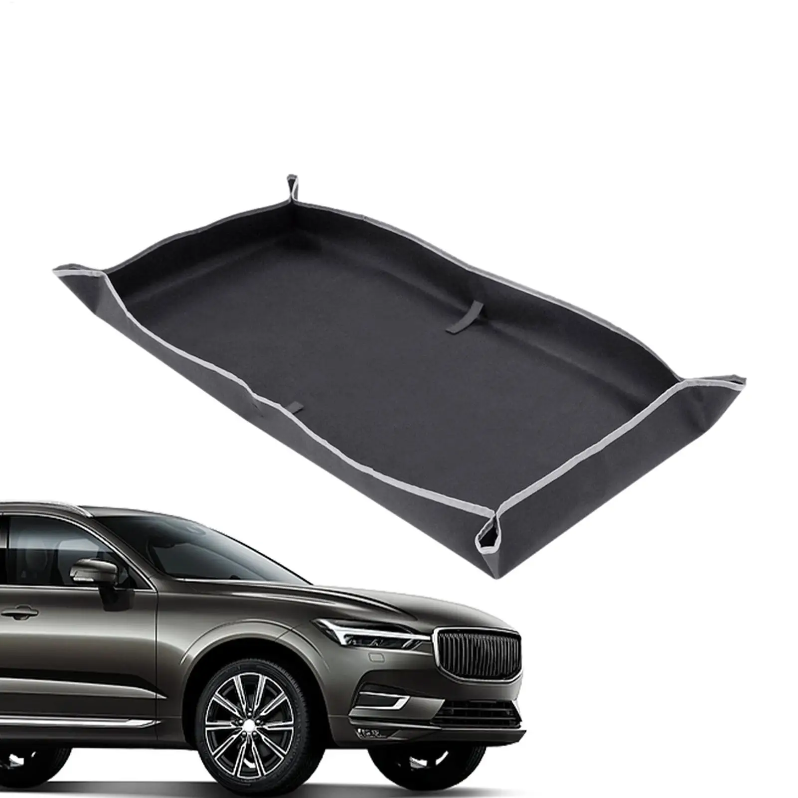 

Car Trunk Liner Mat Cargo Liner Floor Mat Anti-Dirt Heavy-Duty Trunk Bed 600D Oxford Cloth Non-Slip Trunk Pad for Cars SUVs