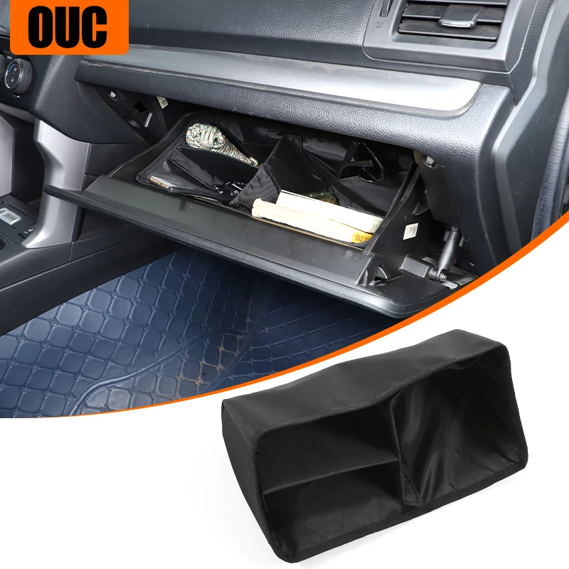 

Car Center Console Glove Box Divider Storage Bag Oxford Cloth Car Organizer For Subaru Forester 2013-2018 Interior Accessories