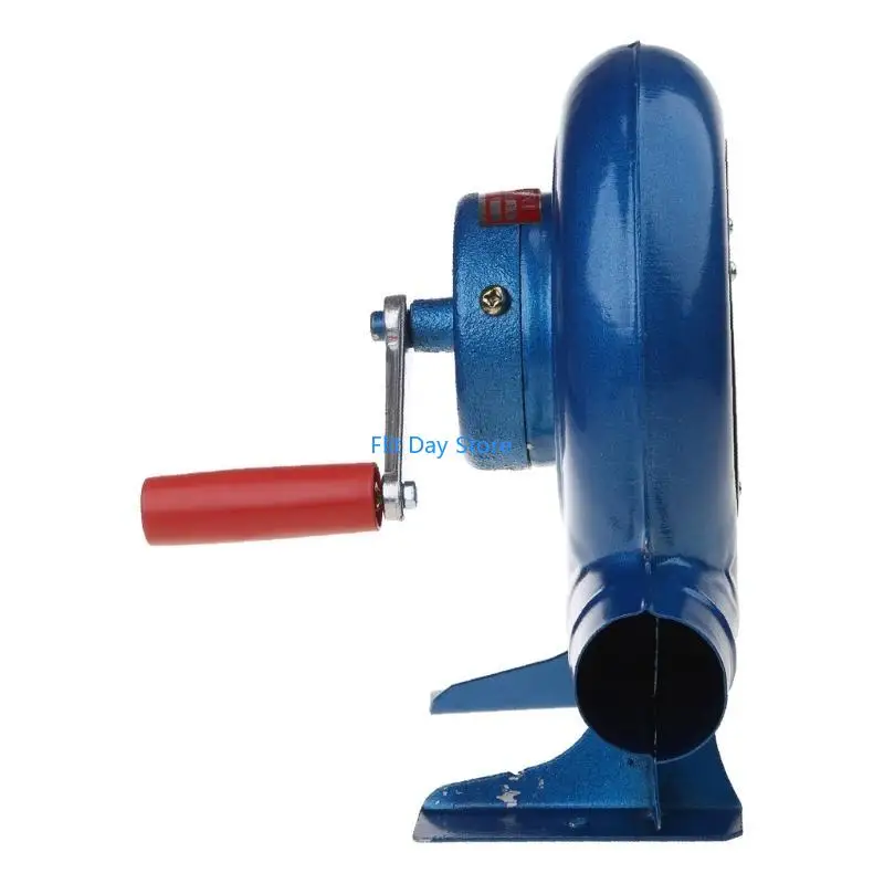F92C Air Blower with Manual Handle Speed Control for Outdoor Barbecue Camping Hiking