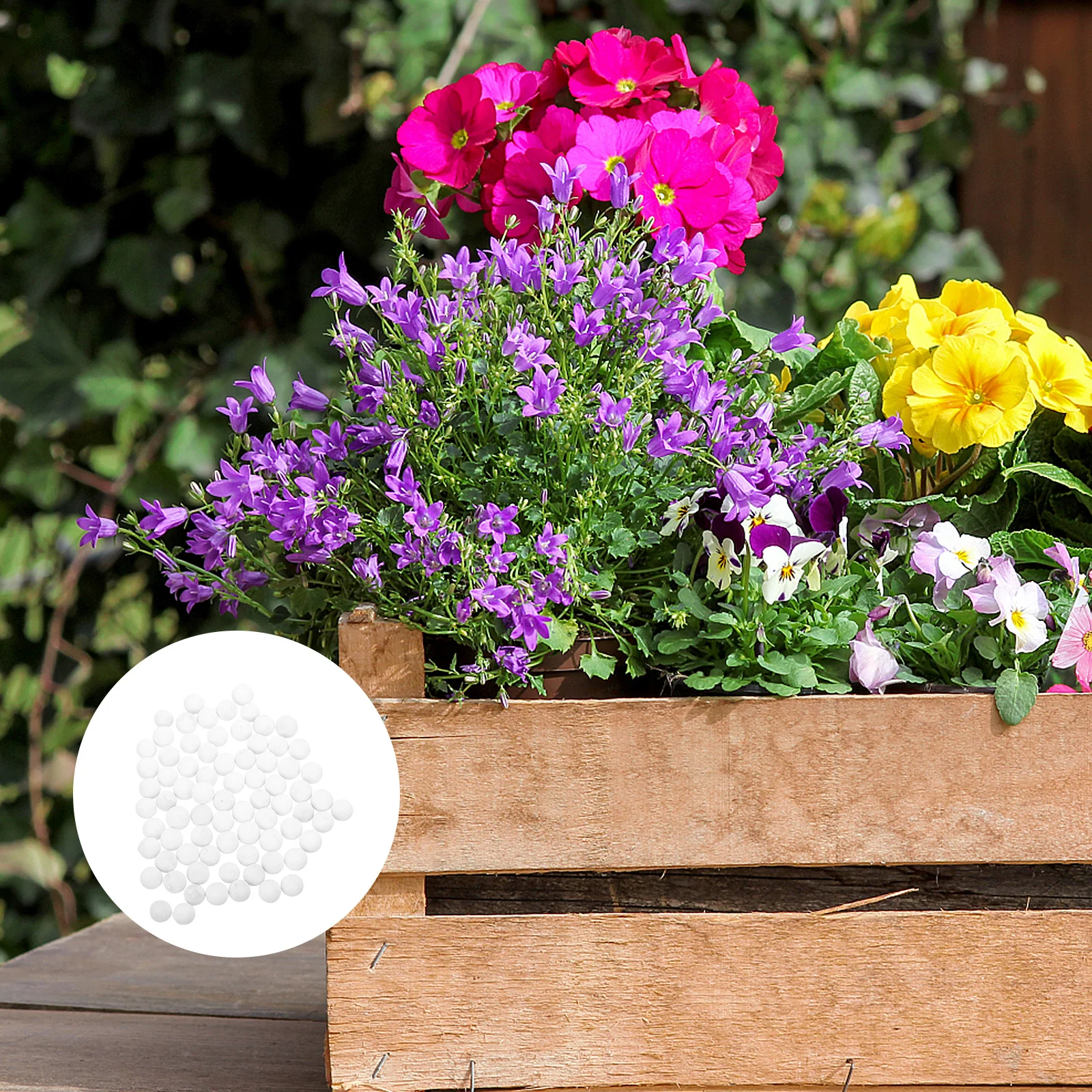 

2 Bags Hydroponic Flower Pottery Carbon Balls Ceramic Substrate Ventilation Enhancer Water Seepage Prevention for Bonsai