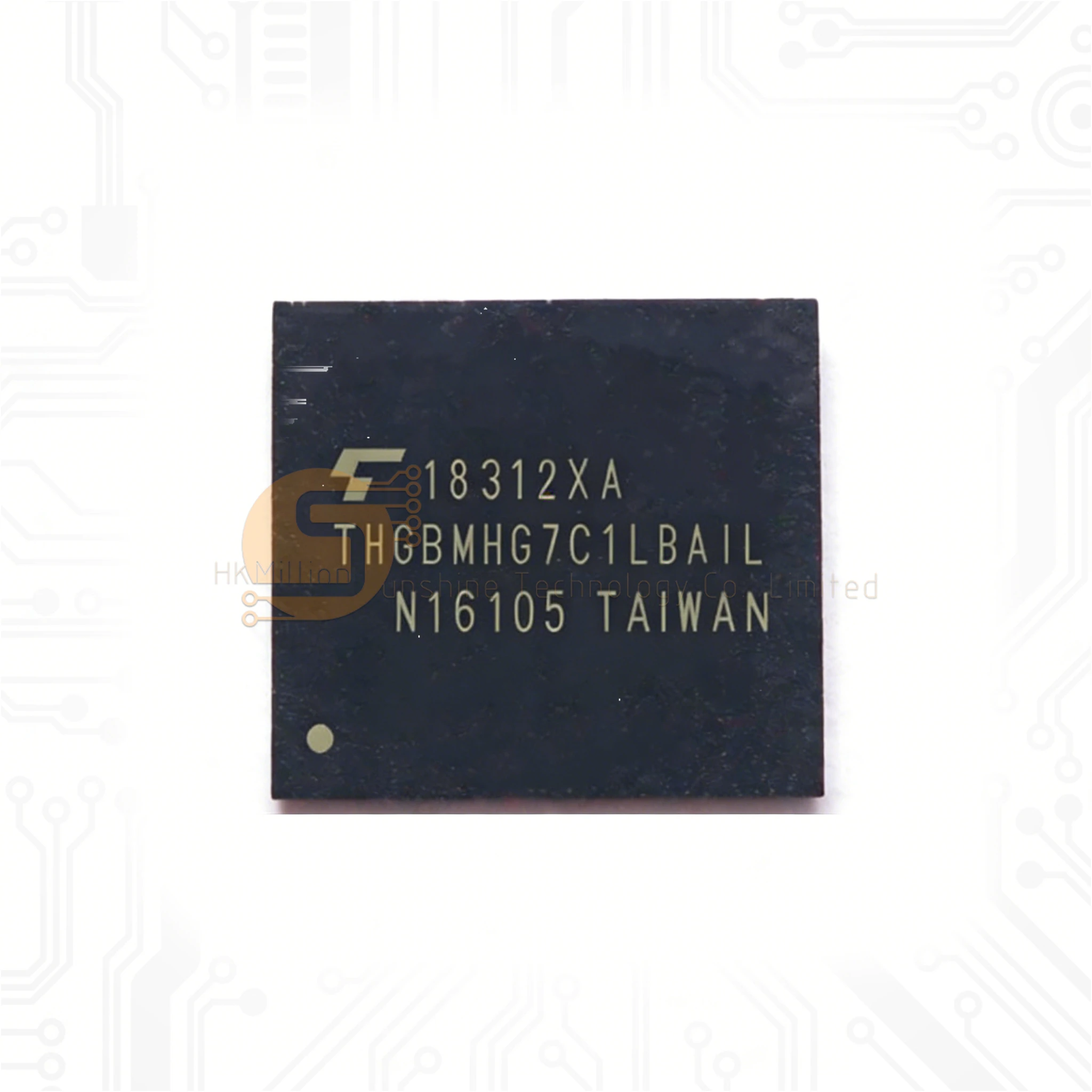 2pcs THGBMHG7C1LBAIL 16G EMMC 5.1 Memory Chip Brand New and Original