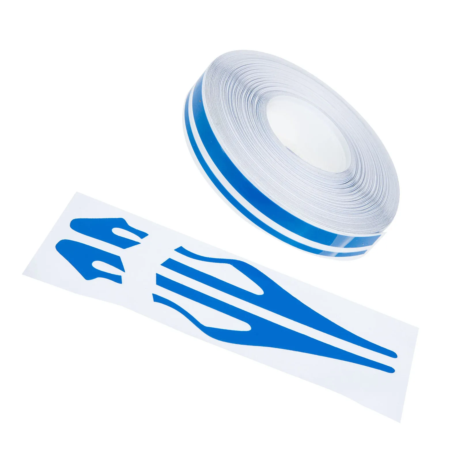 

1pcs 1/12 Inch Car Body Sticker Vinyl Pinstripe Tape For Vehicle Decoration Easy Apply Blue Color Cover Flawed Parts No Damage