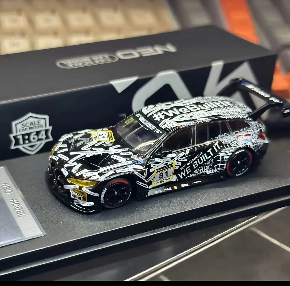 Diecast NEO 1:64 Scale BMW M3 Touring Alloy Car Model