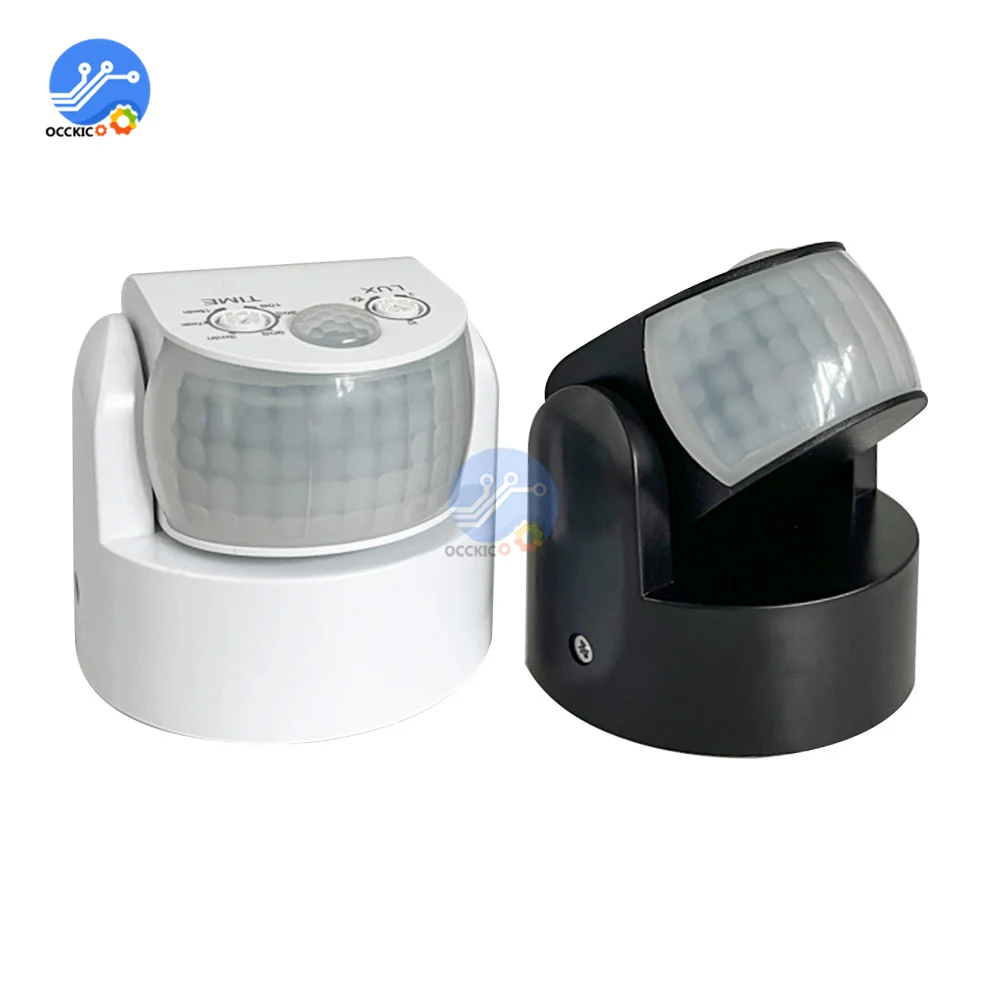 Motion Sensor AC220-240V Motion Detector Automatic 180-360 Degree Switch Light Outdoor Infrared Sensor Timer PIR Motion Sensor