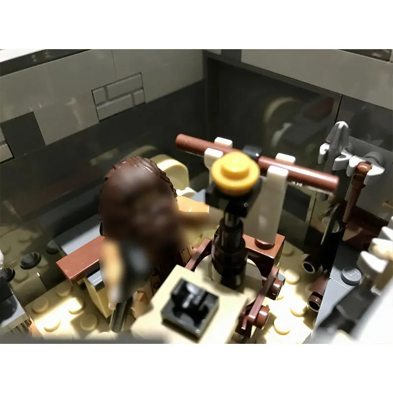 MOC-57611 목수의 작업장 가구 매장 MOC 모듈형 주택 빌딩 블록 스트리트 뷰 건축 장난감 빌딩 블록