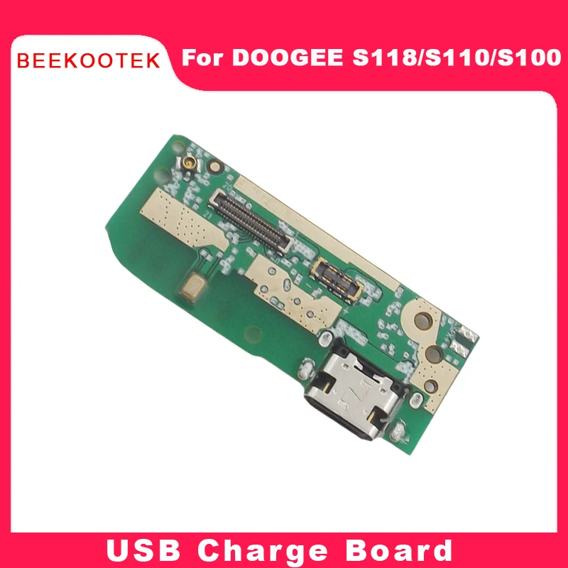 New Original DOOGEE S118 S110 USB Board Base Charging Port Board With Microphone Module For DOOGEE S100 Smart Phone