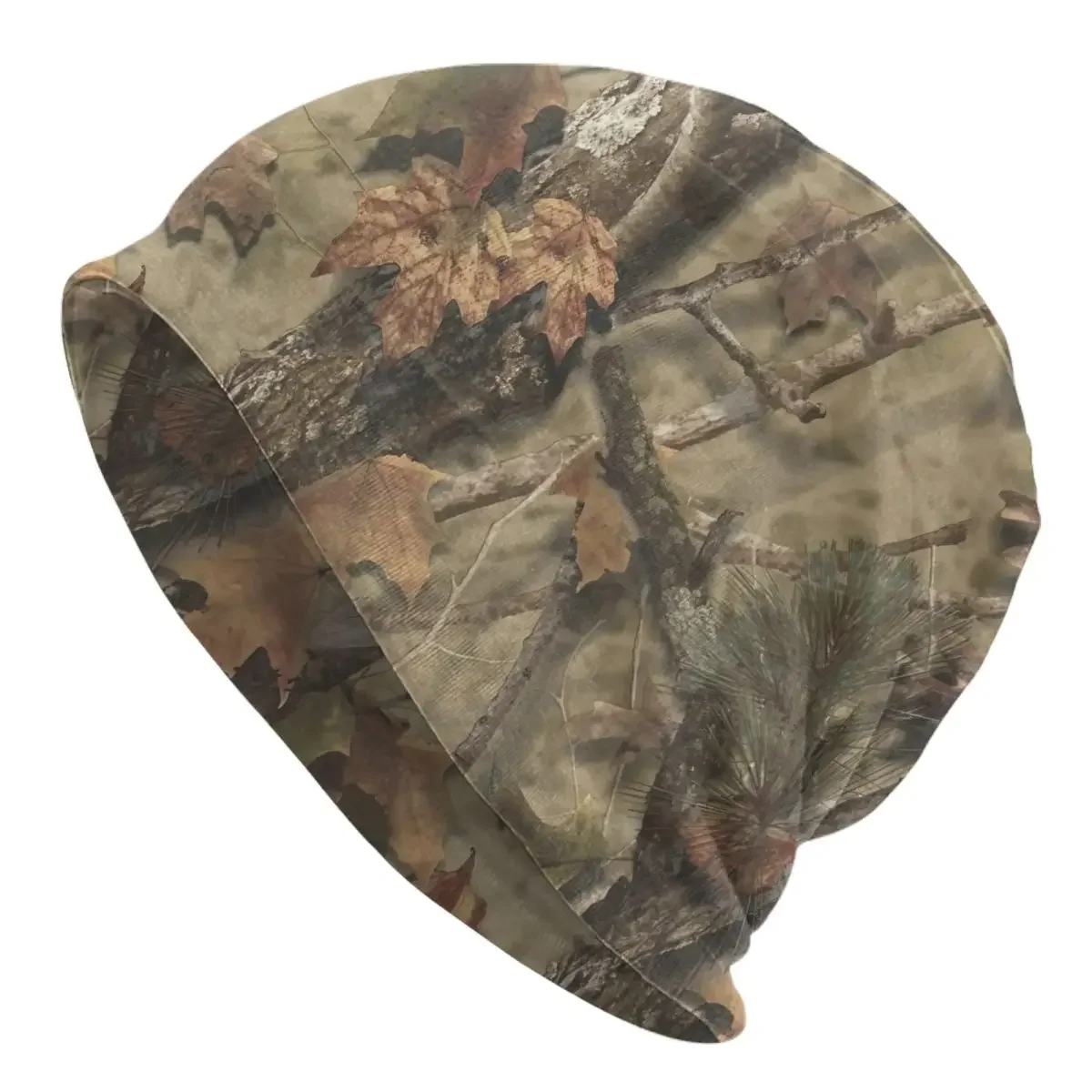 Realistic Tree Hunting Camo Caps Realtree Camouflage Cool Unisex Skullies Beanies Hats Spring Warm Dual-use Bonnet Knit Hat