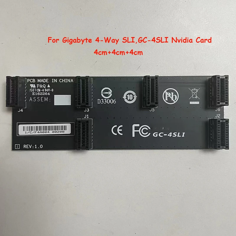 OEM Replacement For Gigabyte GC-3SLI, GC-4SLI, 4-Way SLI, nVidia Card SLI Bridge Board Connector