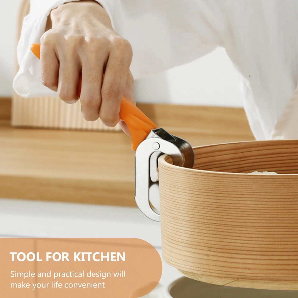 

Collapsible Basin Clip Tweezers Anti Hot Dish Holder Plate Clamp Kitchen Tool Stainless Steel Practical Design Protect Hands