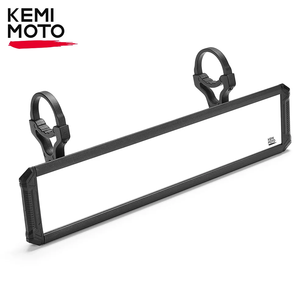 

15" Ultra-Wide View UTV Rear View Mirror Fits 1.65"-2" Roll Bars Compatible with Polaris RZR Ranger For Can-Am Maverick X3