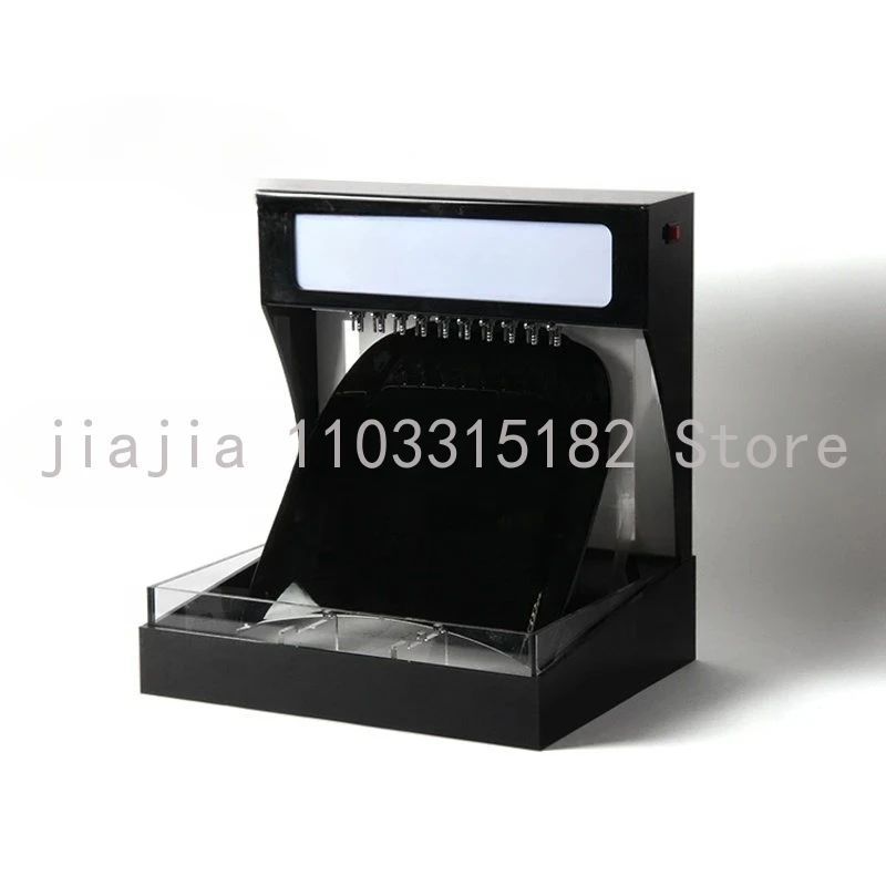 Black Car Nano Ceramic Coating Showcase Tester Display for Detailing