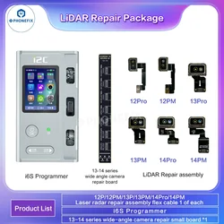 I2C i6S Laser LiDAR Radar FPC Flex Cable per iPhone 12Pro 13 14 Pro Max LIDAR Sensor sostituzione fotocamera posteriore LIDAR Repair FPC