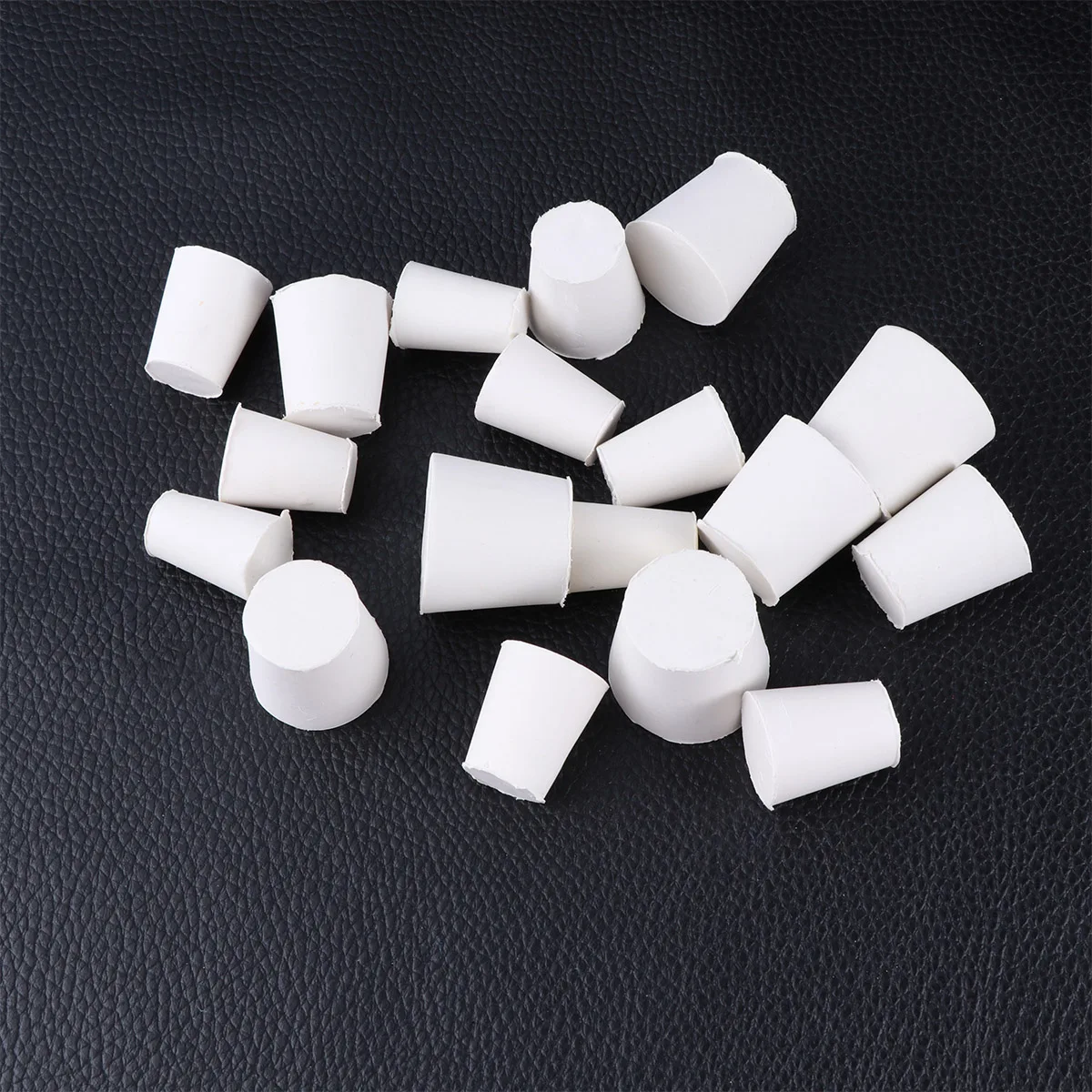 

18 Pcs Bottle Stopper Set Rubber Plug for Laboratory Flask Test Tube Erlenmeyer