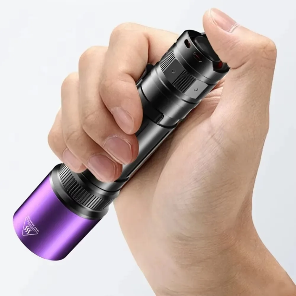 ウッズuv懐中電灯-365nmブラックライト-猫の皮膚病検査用、翡翠の真贋鑑定、翡翠の蛍光検査用