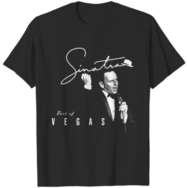 New Frank Sinatra Gift For Fans Black Shirt Cotton