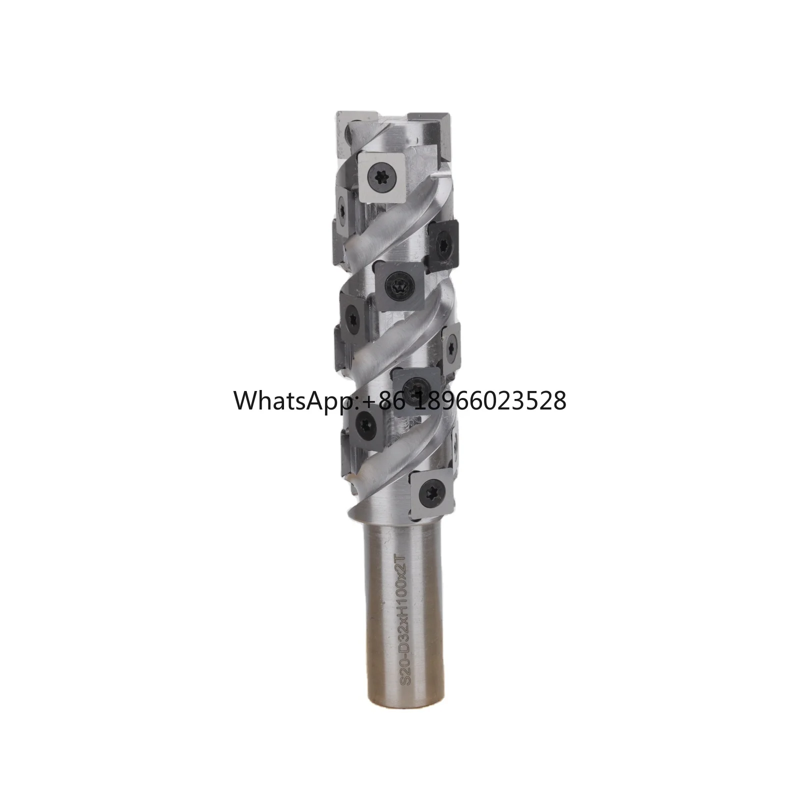 high performance Xiamen Strongtech Tungsten Steel Milling Cutter Bottom Trimming d20xD32xH100 Wood Milling Cutter