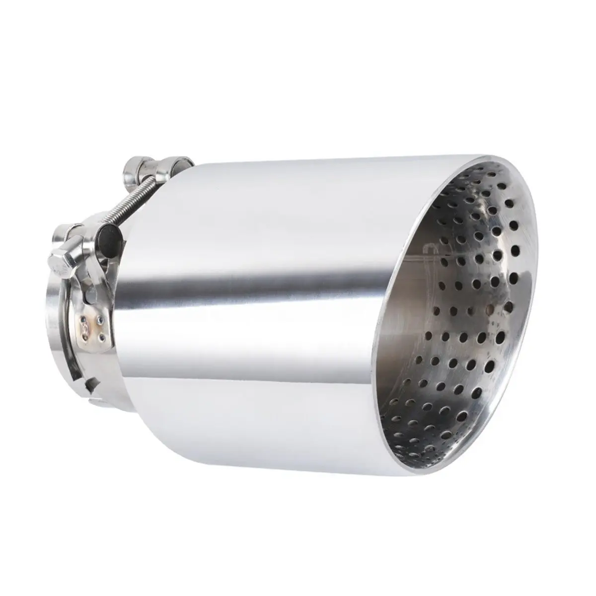 #22M Stainless Steel Muffler Exhaust Tip ,Matte Muffler Exhaust Tip,(Stainless Steel)