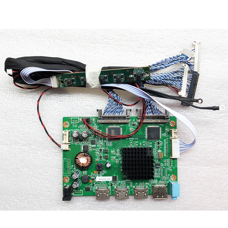 

Плата драйвера для M270DAN02.3 M270DTN01.0 2560*1440 144 Гц LVDS, плата управления ЖК-экраном, совместимая с HDMI, Порт DP, вход 4ch 10Bit