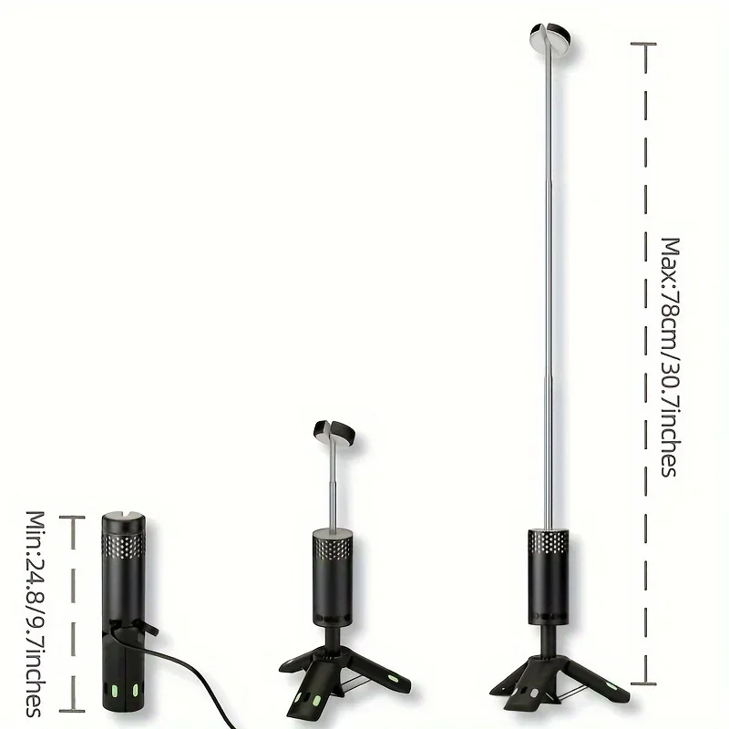 Telescopic Camping Light Rechargeable Fishing Lantern Dimming Night Atmosphere Light Emergency Light for Power Failure 8000mAh