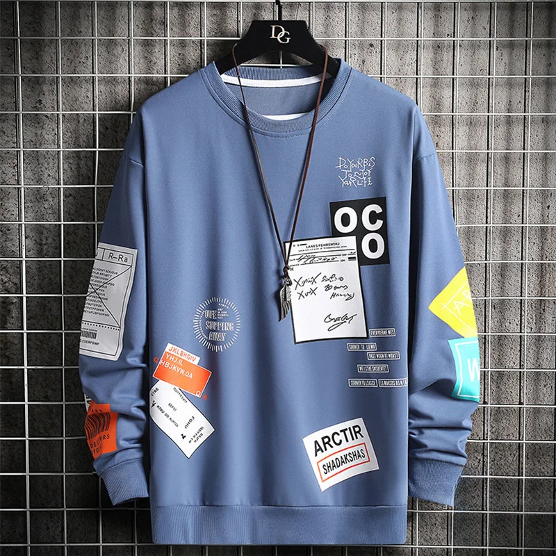 Sweatshirt for Mens Clothing New in Hoodies & Sweatshirts Hoodies Anime Y2k Clothes Sport Gym Graphic Hoodie Men Goth
