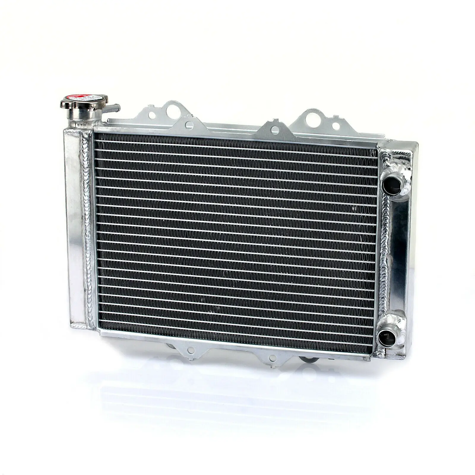 For 2008-2012 Kawasaki KFX450R Aluminum Radiator Cooler Cooling Coolant 2008 2009 2010 2011 2012