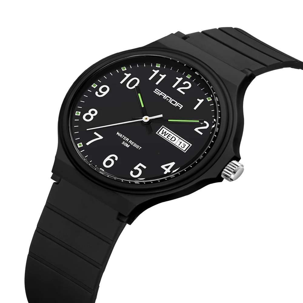 Fashion Calendar Week Women Quartz Watch Classic Lady Wristwatches Waterproof Simple Casual Analog Watches For Women Reloj Mujer