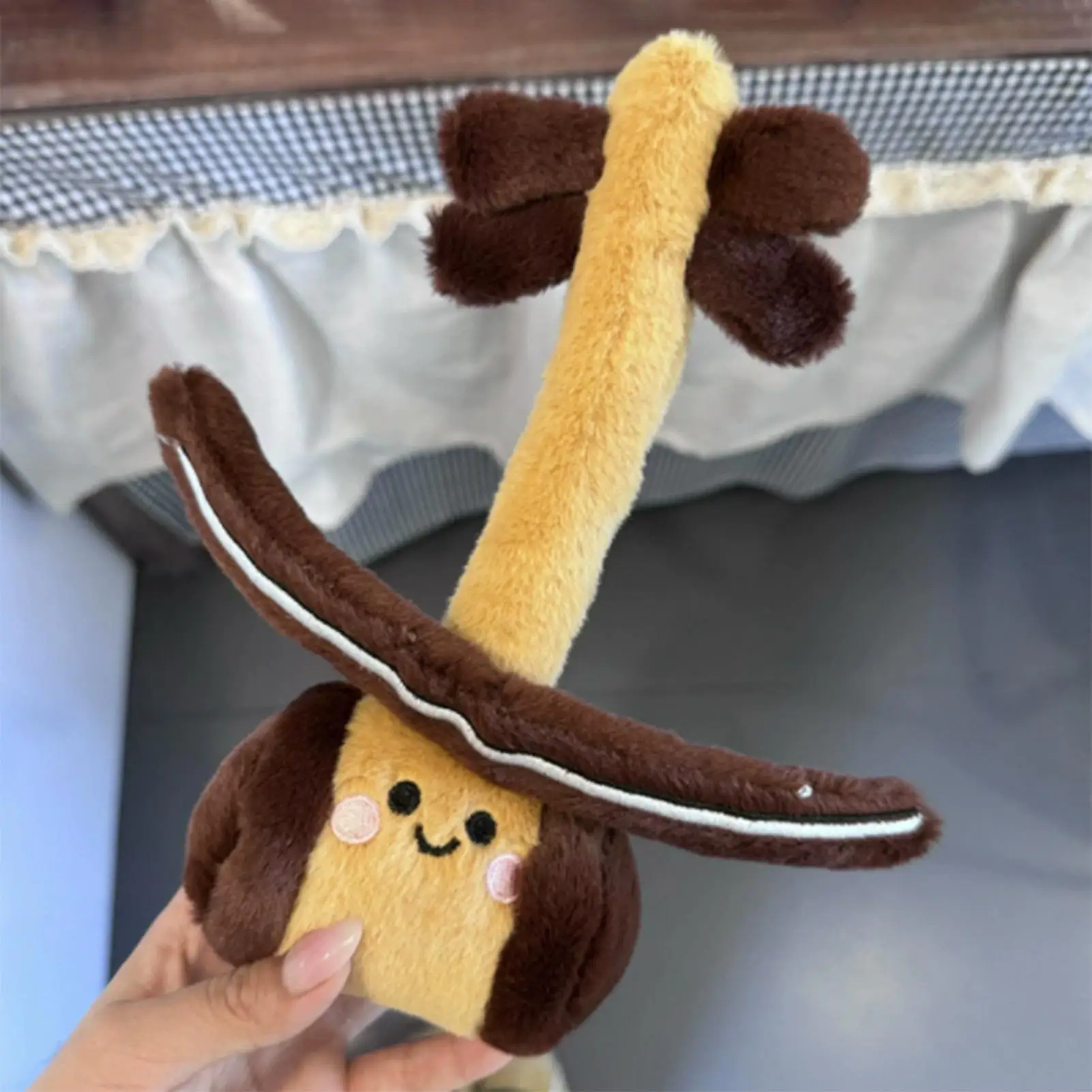 

Music Instrument Plush Toy Doll Realistic Huggable Stuffed Figure for Kids Nursery Bedroom Living Room Shelf Desk Decor Gift