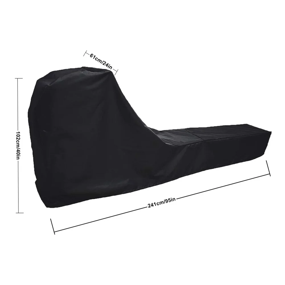 غطاء مقاوم للماء غطاء آلة التجديف 208*106*41 سنتيمتر 82*41*24 بوصة غطاء لآلة التجديف معدات التمرين غطاء الحماية من الشمس