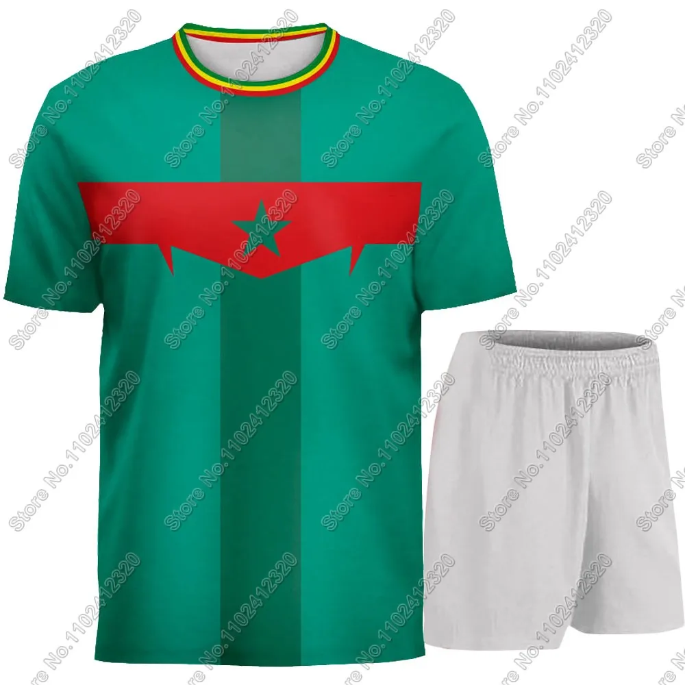 Maillot Senegal National Jersey team Fans 2025 T Shirts Green White Mens Shorts Running Streetwear Casual Training Suit Clothe