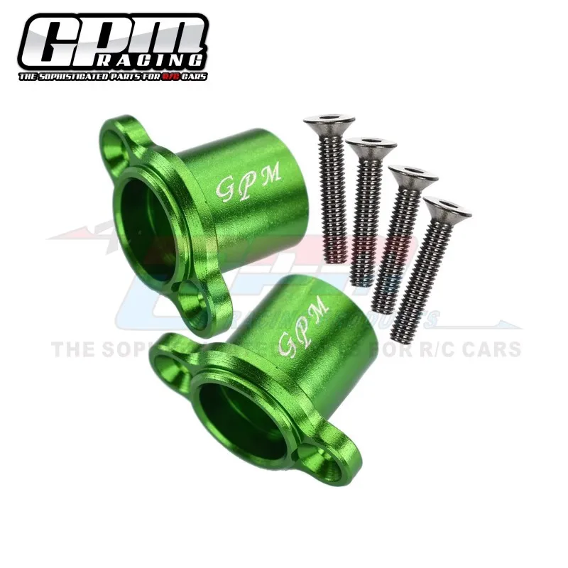 GPM aluminium achterasadapters LOS232001 voor LOSI 1/10 Baja Rey