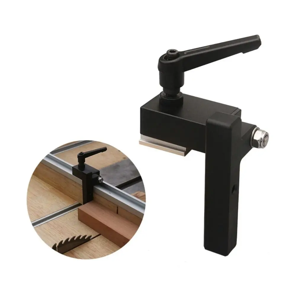 

Aluminum T-Track Sliding Limiter Table Slot Stopper Saw Table Fence Limiter Woodworking Router High Quality Woodworking Tools