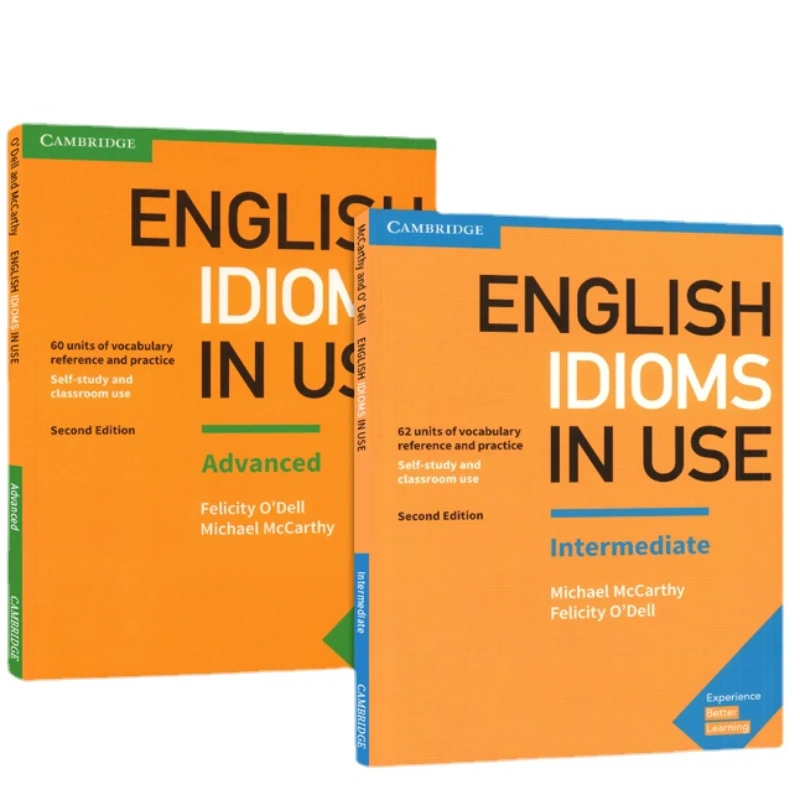 

English Idioms in Use Intermediate and Advanced Book with Answers: Vocabulary Reference and Practice 2nd Edition HJ-003