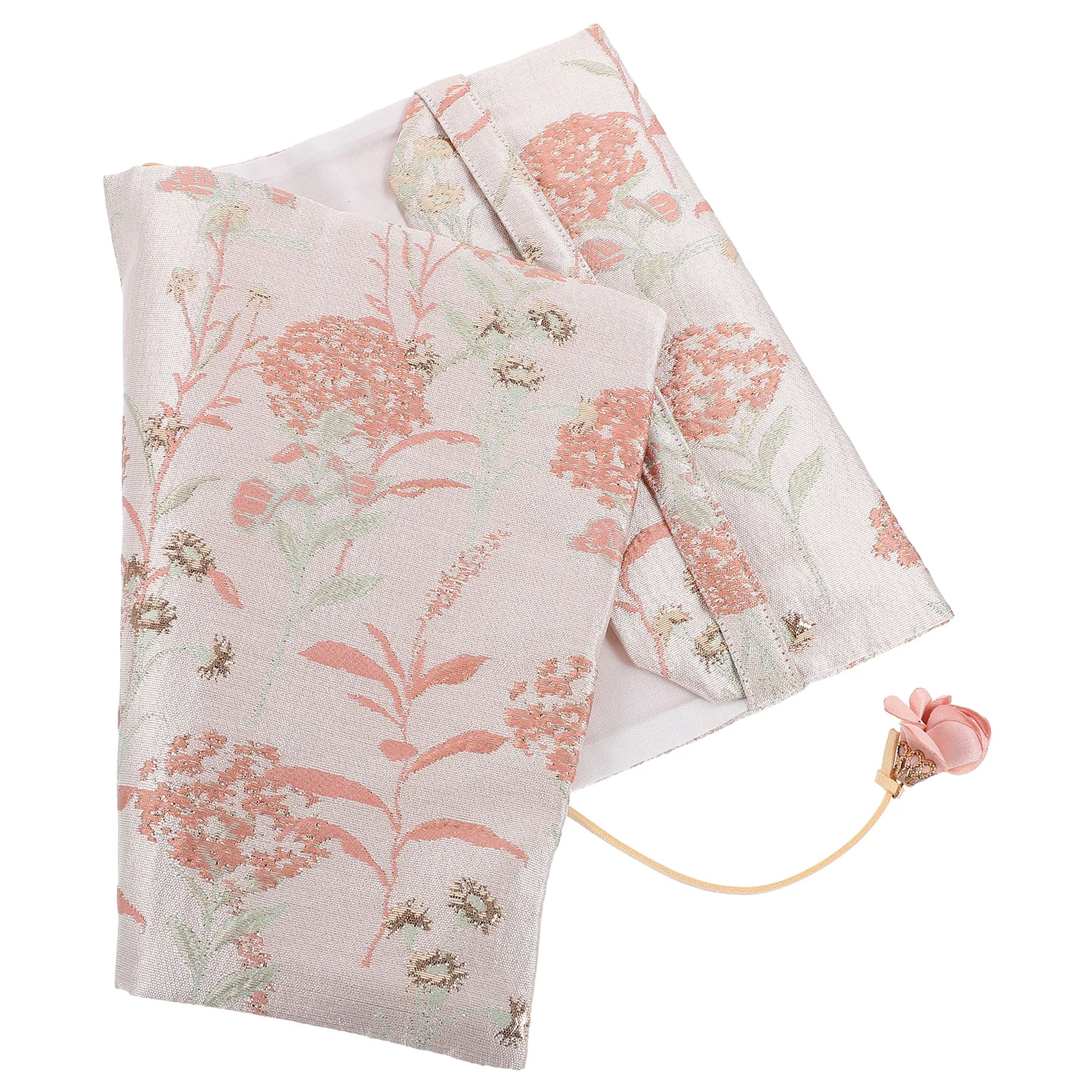 Fabric Book Cover Notebooks Cloth Protector Ornamental Decor Sleeve Decorative Manual