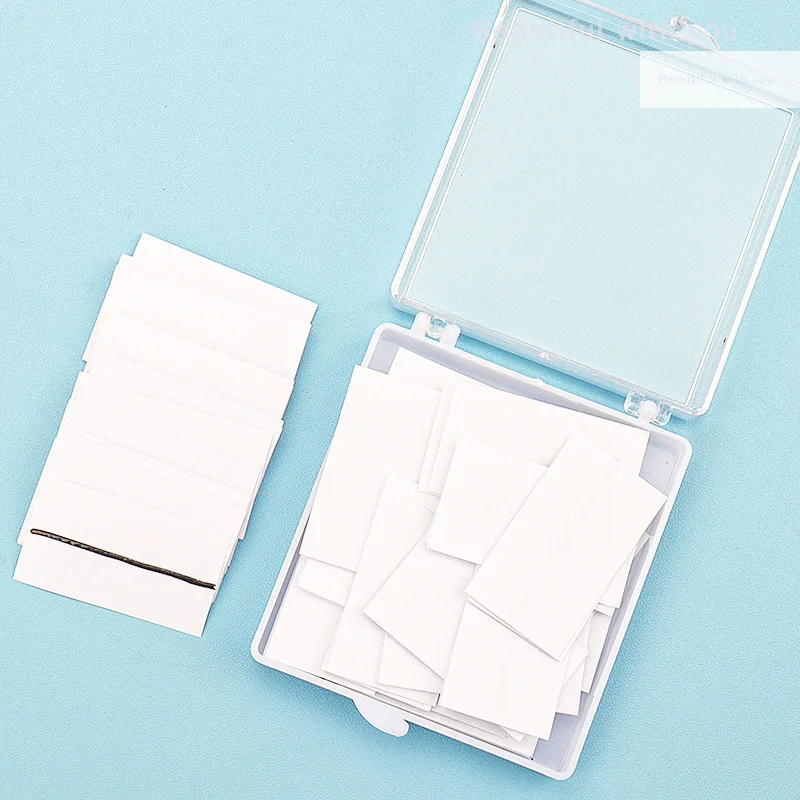 NewSelf-tira de pegamento para pestañas autoadhesiva, cinta impermeable para grupos de pestañas, reemplazo de almohadilla de pestañas autoadhesiva