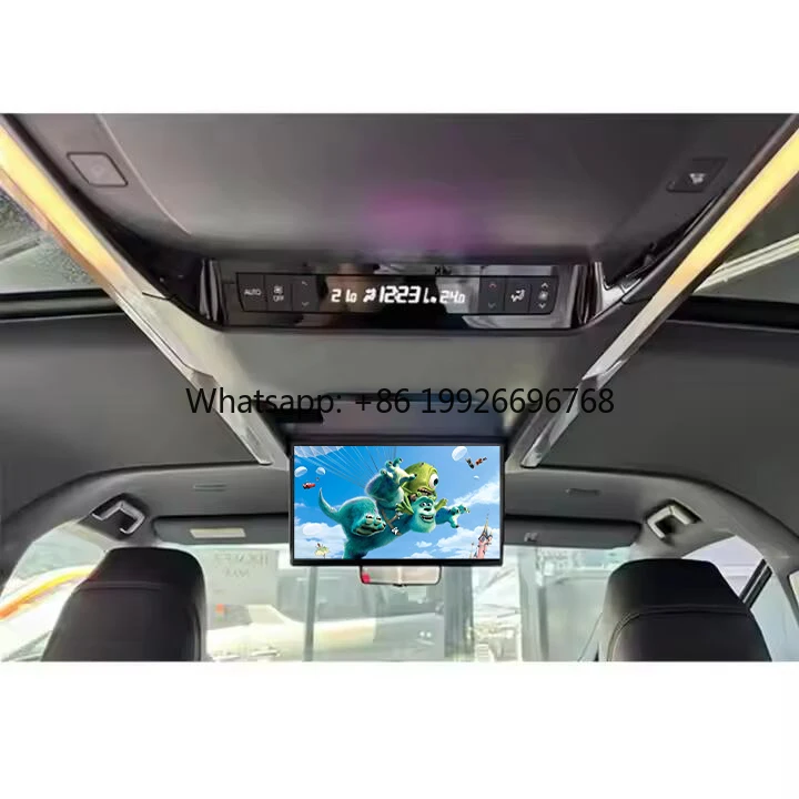 

For Alphard 40 Series 2024 Special Car Roof Mount Monitor1080P OLED Touch Screen Smart Android/MP5 TV Player USB WiFi BT