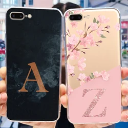 For Apple IPhone 7 Plus Case iPhone8 Plus New Letters Cover Clear Silicone Phone Case For IPhone 8 iPhone7 Plus Bags Soft Fundas