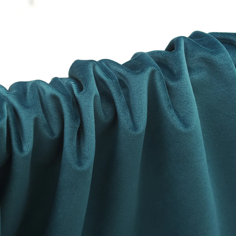 High-grade Velvet Fabric By Meters for Sofacovers Curtains Upholstery Sewing Plain Soft Smooth Velour Textile Breathable Texture