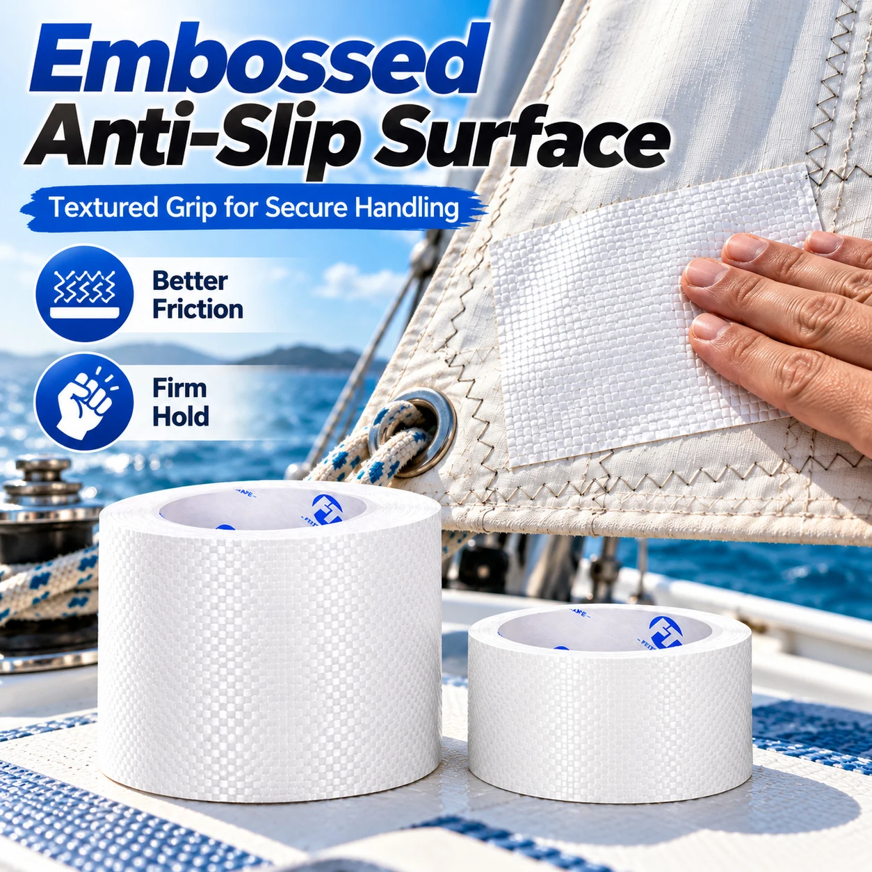 For Tent Fabric Sailcloth Tarp Camping Gear Outdoor Equipment Tear Resistant Patch 120mm x 6m Heavy Duty Waterproof Repair Tape