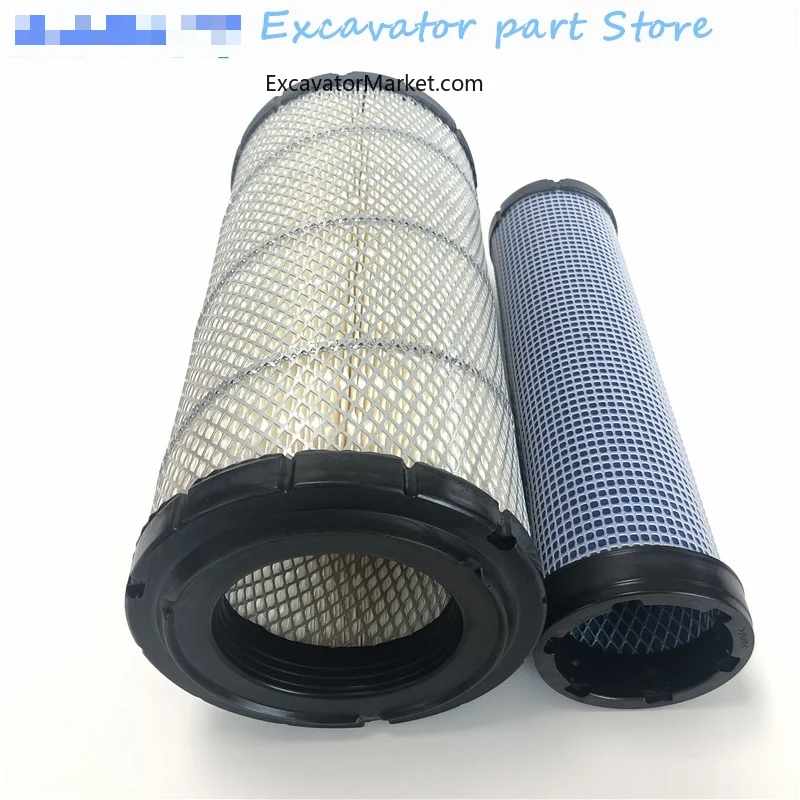 High Quality For XCMG XE90D XE80 80 90 Excavator Accessories Filter Air Filter Element High Quality Accessories