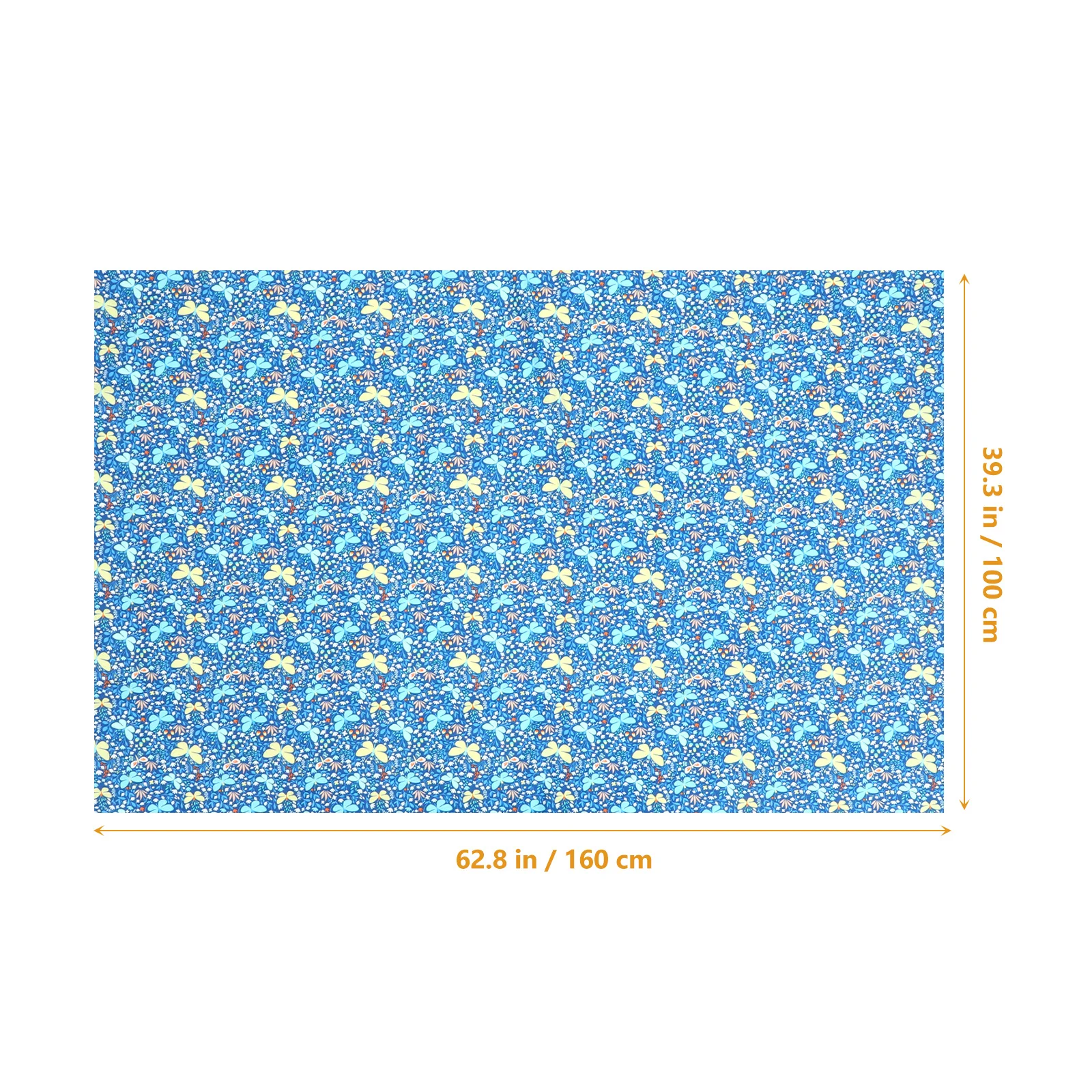 

Floral Fabric Quilting Cloth Sheet DIY Cotton Sewing Material Multi Purpose Handcraft Decoration Gift for Family Friends and DIY