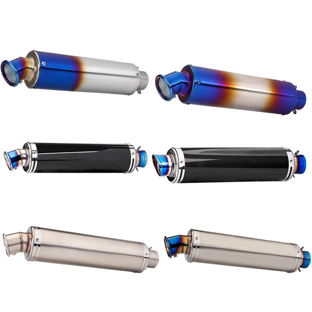 

36-51mm Universal motorcycle exhaust with Db killer muffler for Z900 GSXR1000 SV650 R6 R3 ZX6R ZX10 K7 MT07 T58 Z400 CRF1000