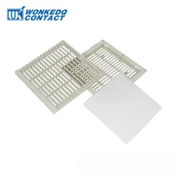 9806-300 Industrial Electrical Cabinet Ventilation Set Cover Dustproof Louver Blower Exhaust Cooler Filter Panel Without Fan