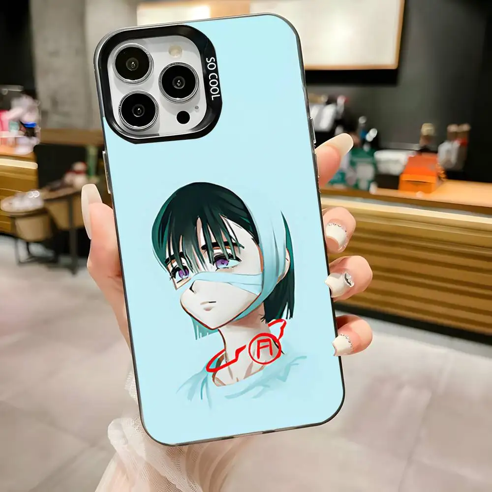 A-Aliens Stage Suas and Mizis Phone Case For iPhone 16,15,14,13,12,11,Pro,Max,Plus,Mini,XS,SE Anti Fall Black Matte Hard Bumper