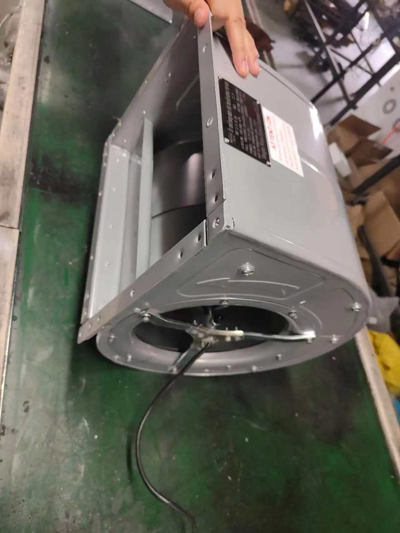 Ventilatore centrifugo per estrazione polvere con ventilatore di raffreddamento del motore elettrico di alta qualità di nuovo arrivo