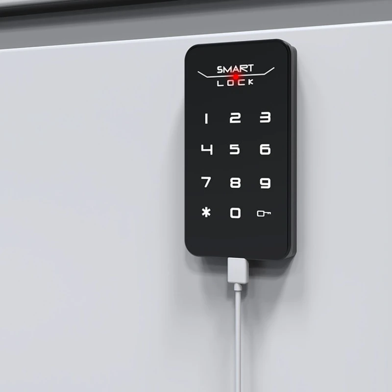 قفل خزانة بكلمة مرور إلكترونية ذكية، قفل استشعار المستندات المكتبية، خزانة تخزين، قفل خزانة منزلي