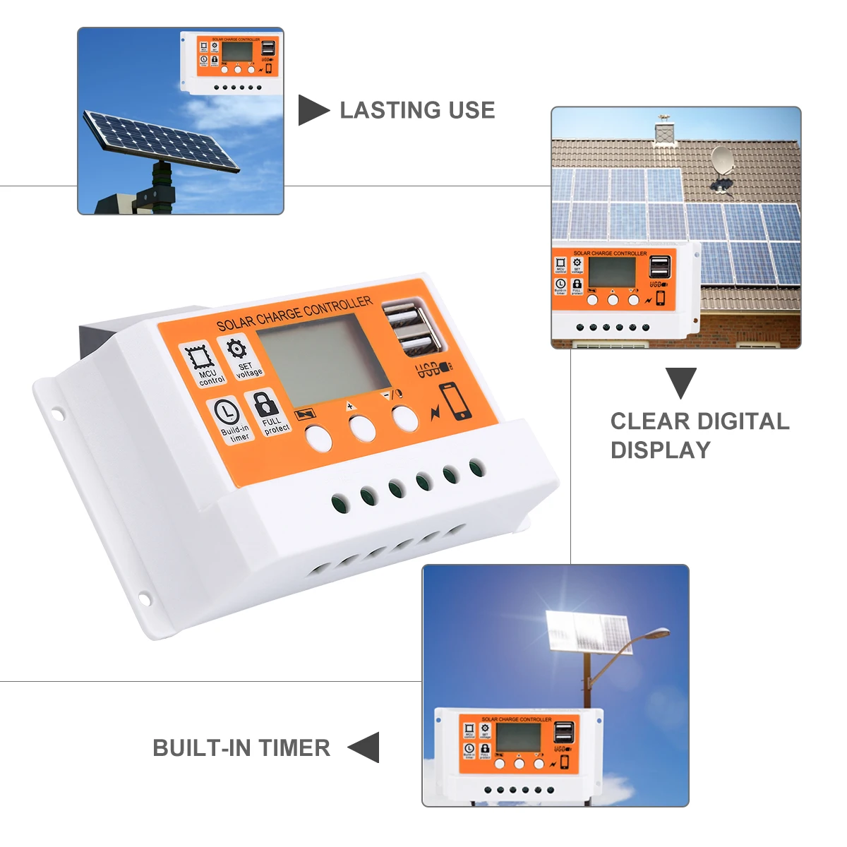

Solar Controller Heat Pwm Charging Rules 12v Charge Photovoltaics Regulator Panel Generator