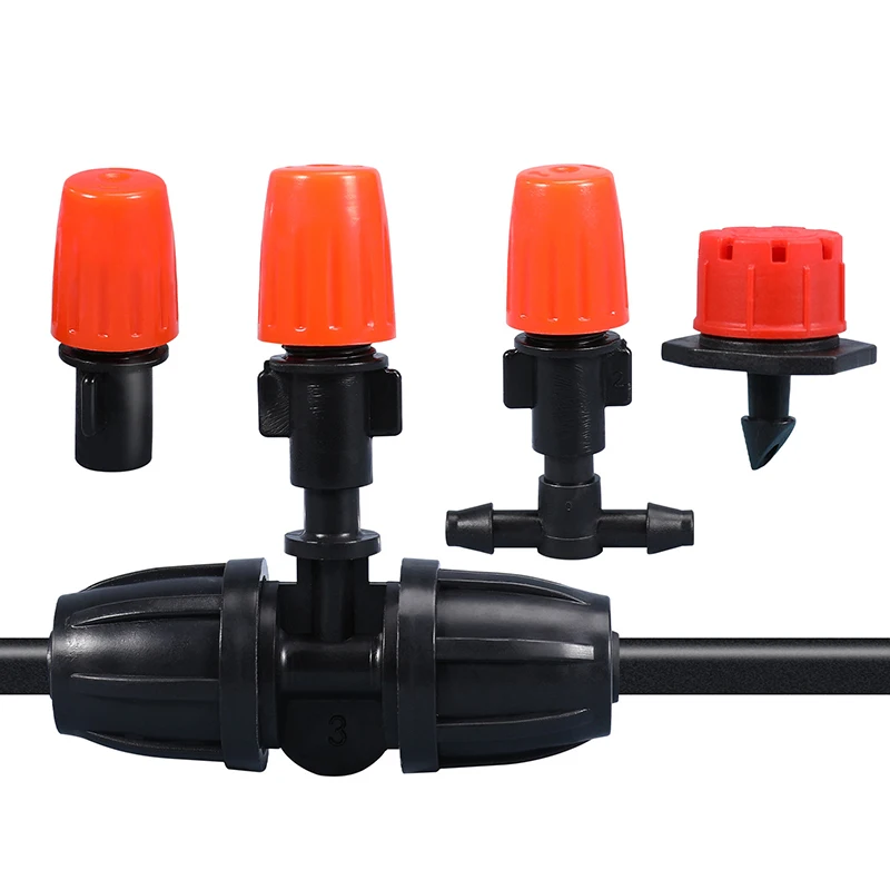 

10pcs Adjustable Mist Nozzles Cooling Humidification Atomization Nozzles Agriculture Water Tools