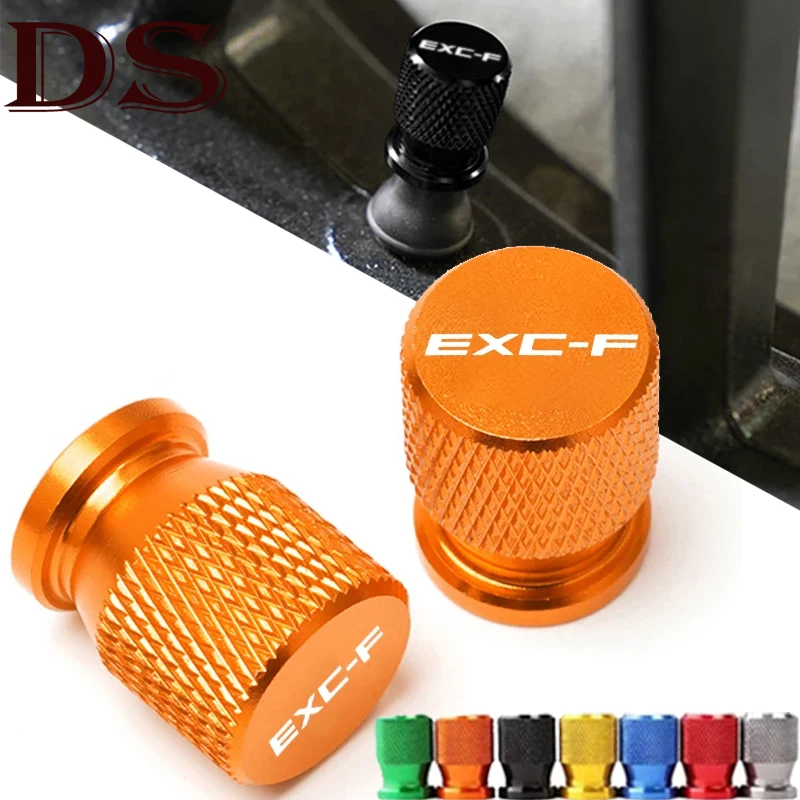 For KTM SX EXC  EXC-F XC-F XCF-W 125 250 350 450 Motorcycle Accessories CNC Aluminum Wheel Tire Valve Air Port Stem Caps Cover