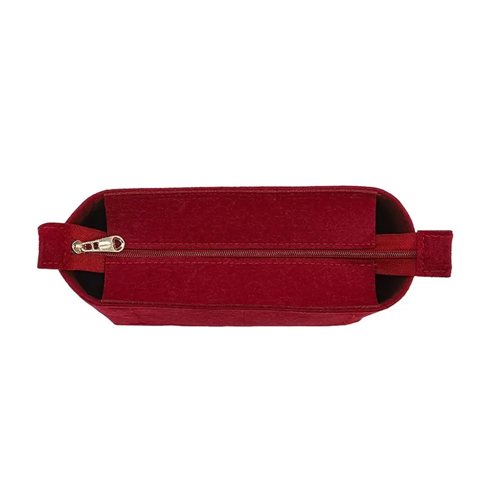 Bolsa de cubo duradera, bolsa de inserción, bolsas de almacenamiento de fieltro, bolsa con forro, bolsa de viaje multibolsillo, organizador para Longchamp LE PLIAGE/ROSEAU
