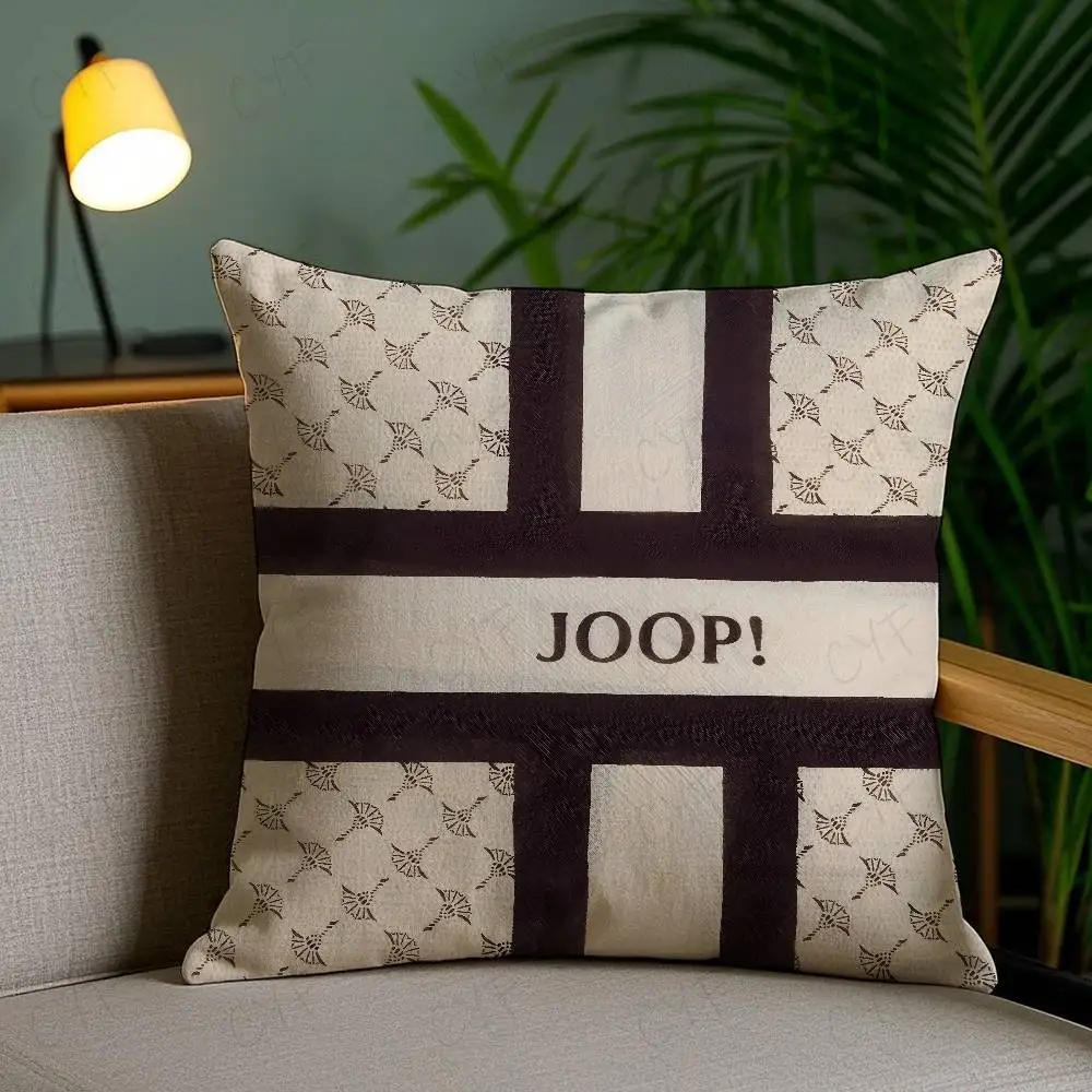 

Fashion Luxury J-Joops Cool Pillow Case Custom Printed Brushed Fleece Pillow, Baby Skin-Touch, Eco-Friendly Dye-Sublimation Cush
